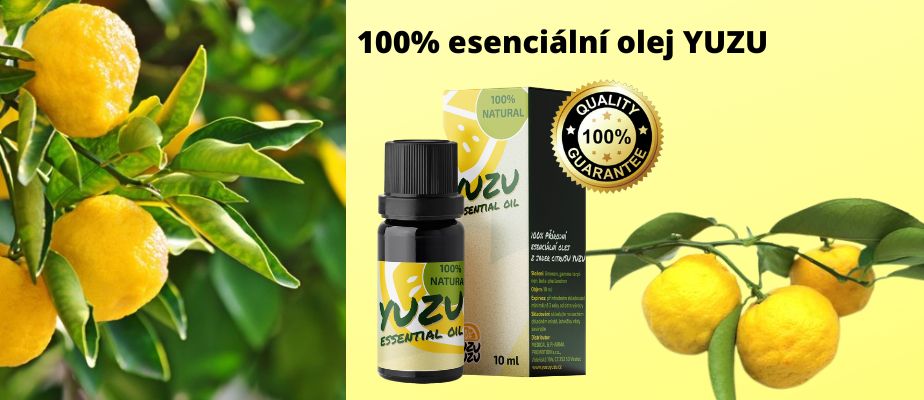 100% esenciální olej YUZU